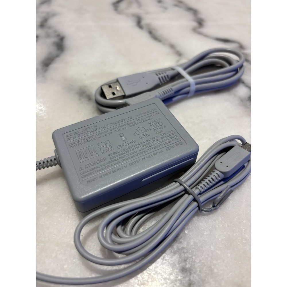 NEW Nintendo DSI XL 2DS 3DS DS I Charger Power Cable AC Adapter ( Damaged Box ) - Picture 3 of 8